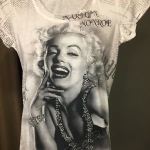 Crystallized Marilyn Monroe Shirt 💎